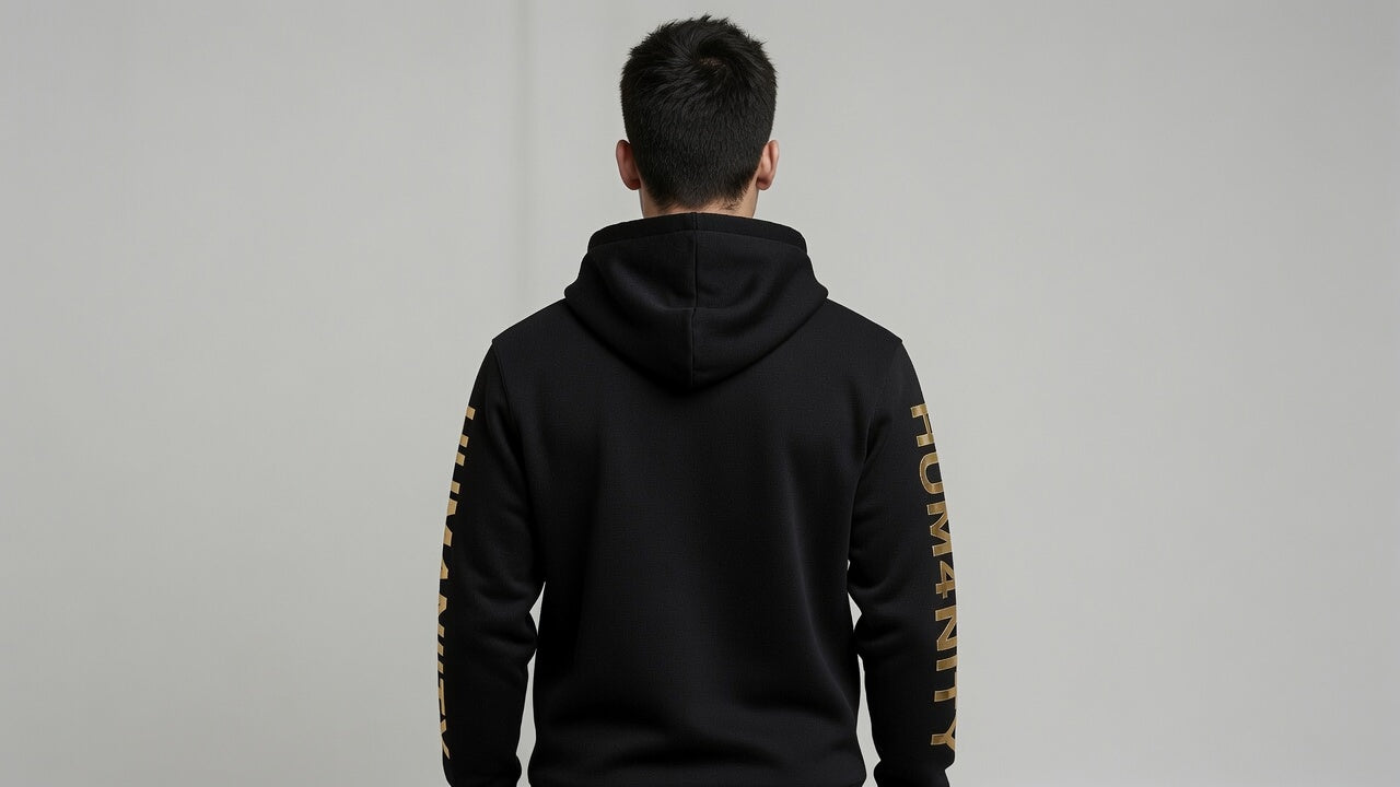 HUM4NITY Gold Hoodie LE