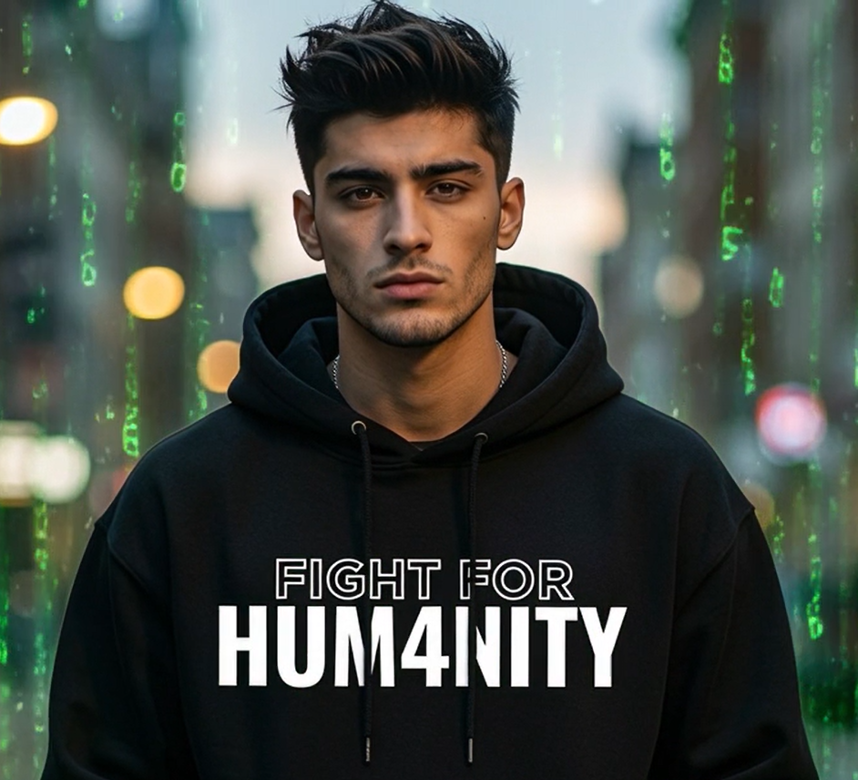 FIGHT FOR HUM4NITY HOODIE