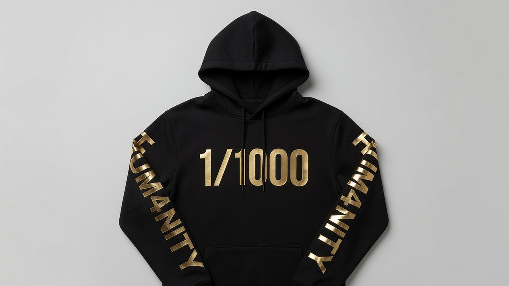 HUM4NITY Gold Hoodie LE