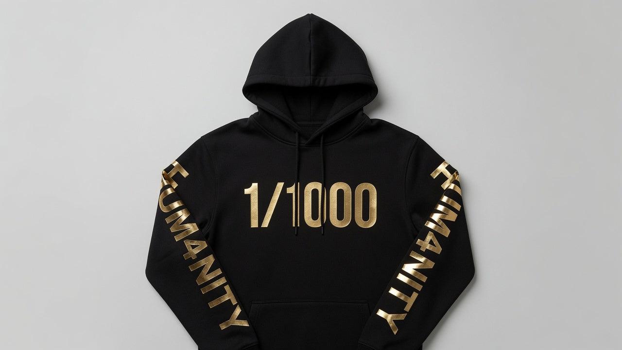 HUM4NITY Gold Hoodie LE