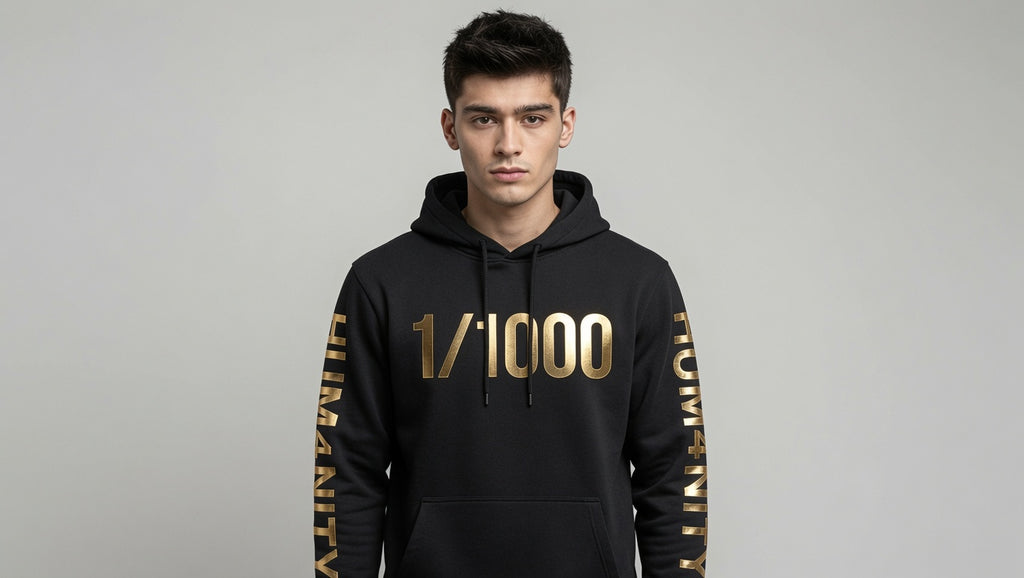 HUM4NITY Gold Hoodie LE