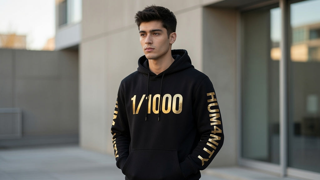 HUM4NITY Gold Hoodie LE