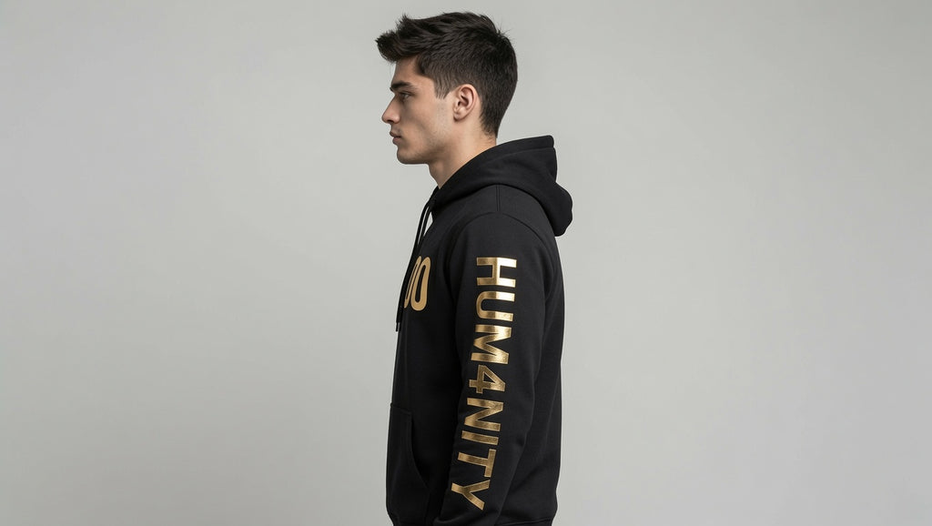 HUM4NITY Gold Hoodie LE
