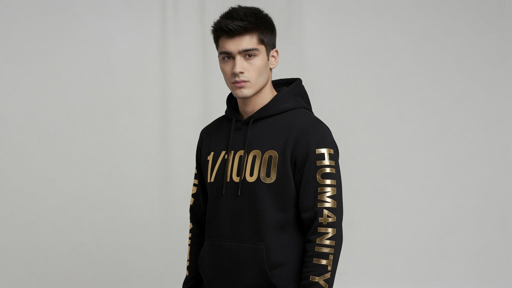 HUM4NITY Gold Hoodie LE